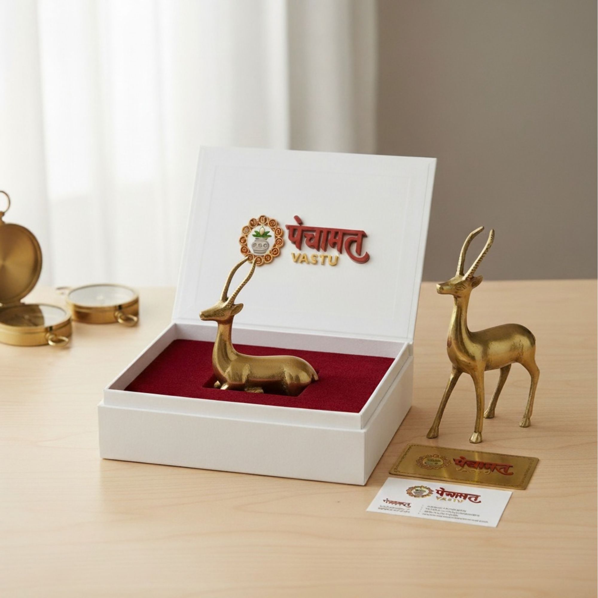 Brass Deer