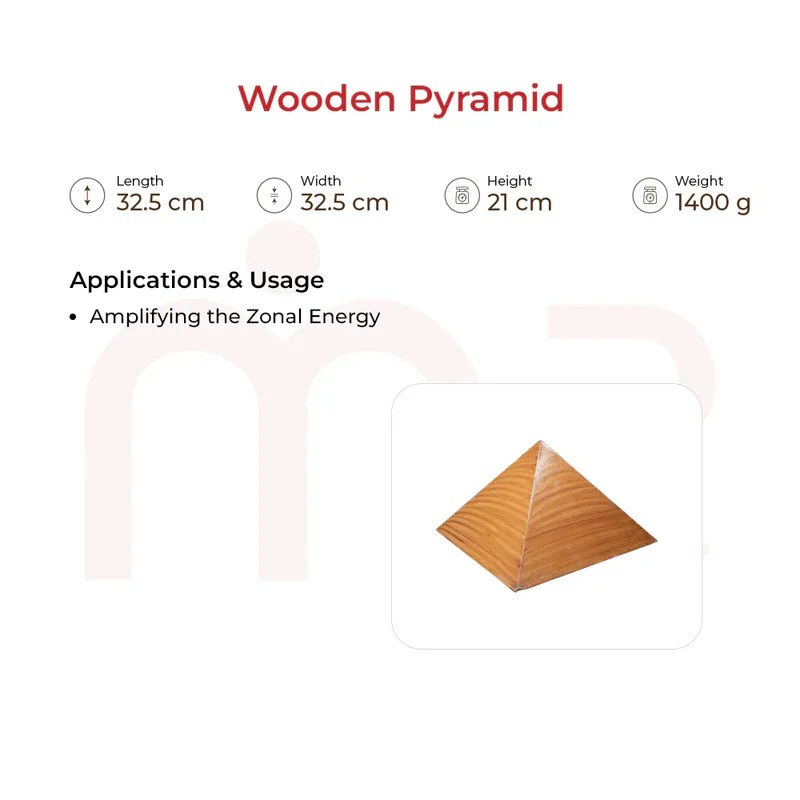 Wooden peramid Detail